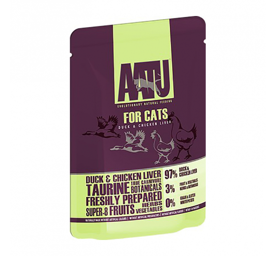 AATU Duck & Chicken Liver Pouch 85g AATU Duck & Chicken Liver Pouch 85g