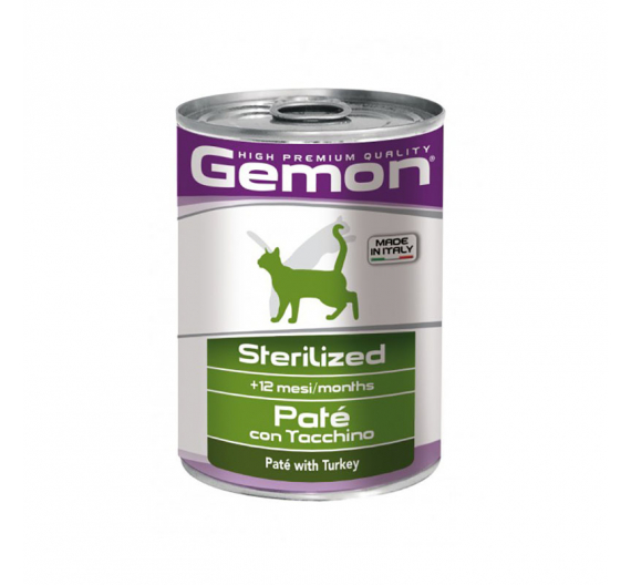 Gemon Cat Chunkies Sterilized Rabbit 415g Gemon Cat Chunkies Sterilized Rabbit 415g