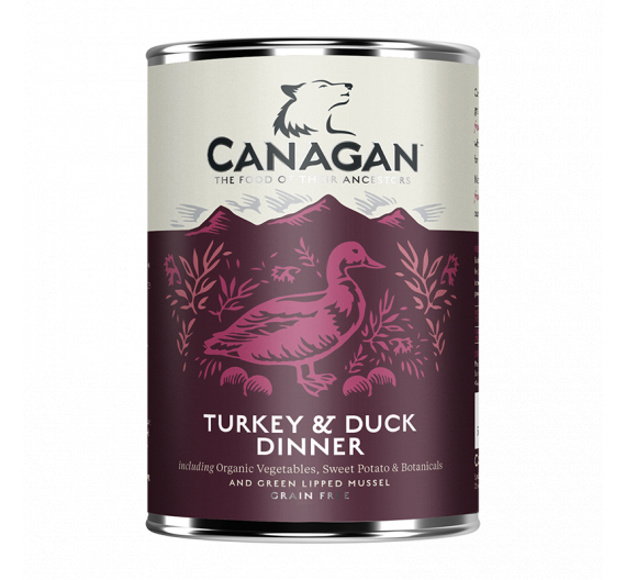 Canagan Can - Turkey & Duck Dinner For Dogs 400gr Canagan Can - Turkey & Duck Dinner For Dogs 400gr