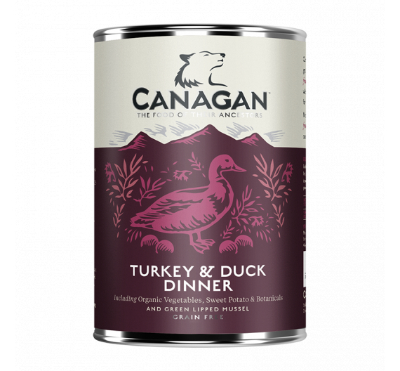 Canagan Can - Turkey & Duck Dinner For Dogs 400gr