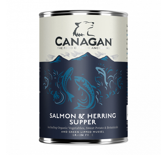 Canagan Can - Salmon & Herring Supper For Dogs 400gr Canagan Can - Salmon & Herring Supper For Dogs 400gr