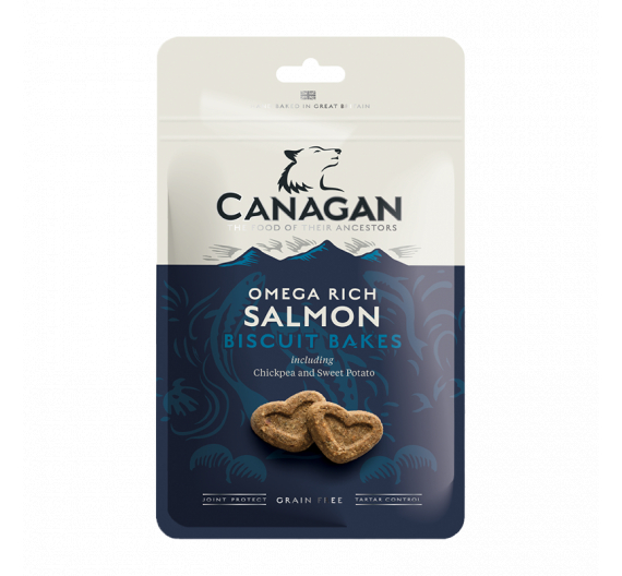 Canagan Salmon Biscuit Bakes 150gr Canagan Salmon Biscuit Bakes 150gr