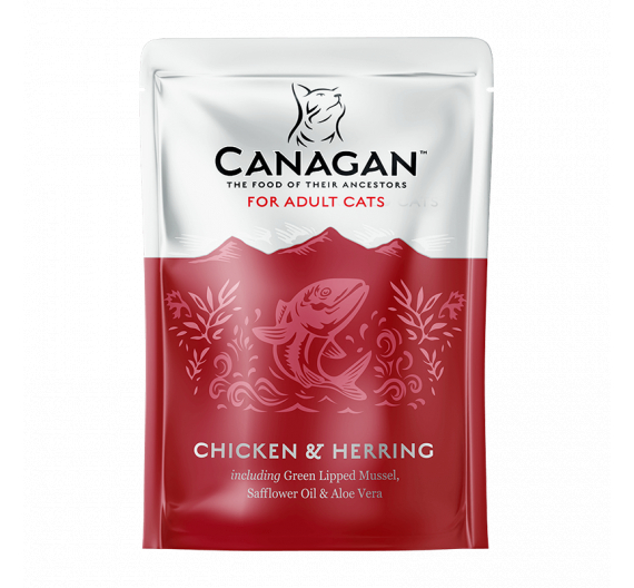 Canagan Free Run Chicken & Herring for Cats 85gr Canagan Free Run Chicken & Herring for Cats 85gr