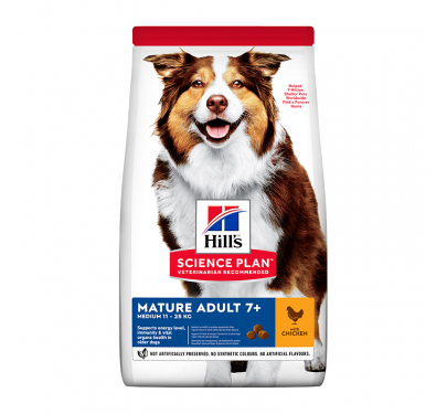 Hill's SP Mature Adult Medium Κοτόπουλο 2.5kg