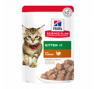 Hill's SP Kitten Γαλοπούλα 85gr