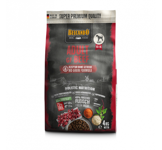 Belcando Adult Grain Free Beef 4kg