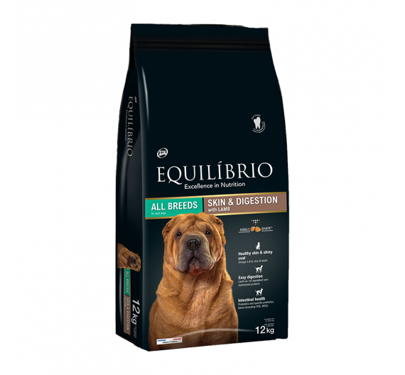 Equilibrio Skin & Digestion Lamb 12kg