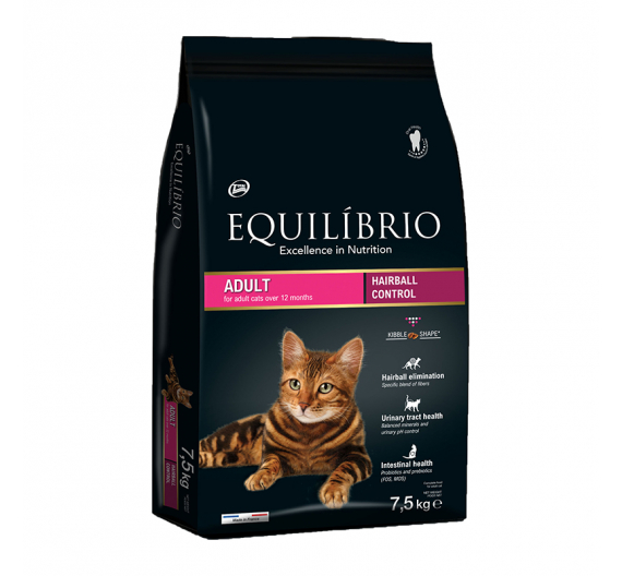 Equilibrio Adult Hairball 7.5kg