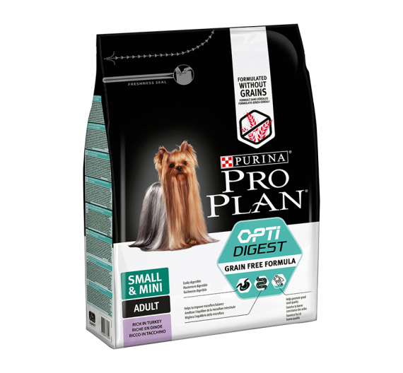 PRO PLAN Small & Mini Adult Grain Free Sensitive Digestion Γαλοπούλα 2.5kg PRO PLAN Small & Mini Adult Grain Free Sensitive Digestion Γαλοπούλα 2.5kg
