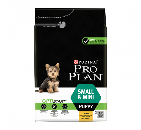 PRO PLAN Small & Mini Puppy Κοτόπουλο 3kg PRO PLAN Small & Mini Puppy Κοτόπουλο 3kg