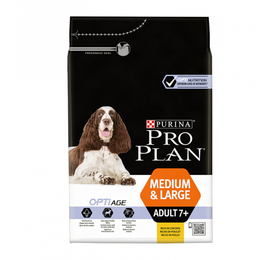 PRO PLAN Medium & Large Adult 7+ Κοτόπουλο 3kg PRO PLAN Medium & Large Adult 7+ Κοτόπουλο 3kg