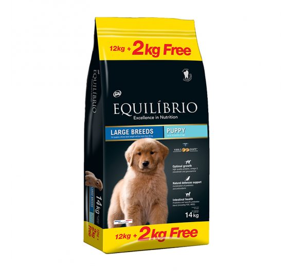 Equibrio Puppy Large Breed 12kg + 2kg ΔΩΡΟ