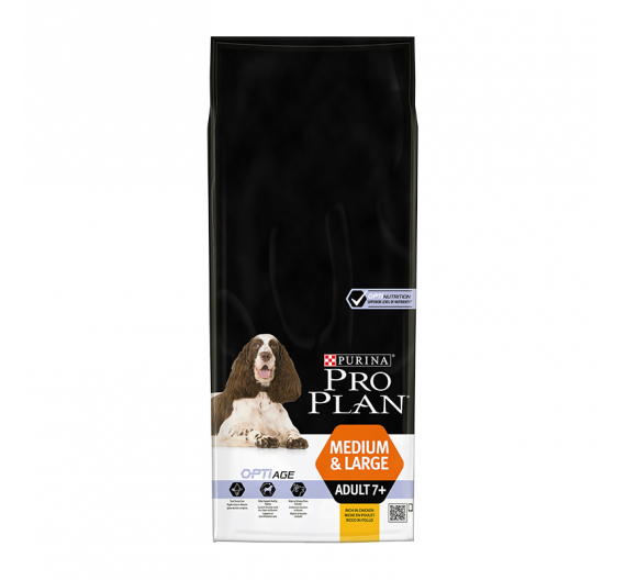 PRO PLAN Medium & Large Adult 7+ Κοτόπουλο 14kg PRO PLAN Medium & Large Adult 7+ Κοτόπουλο 14kg