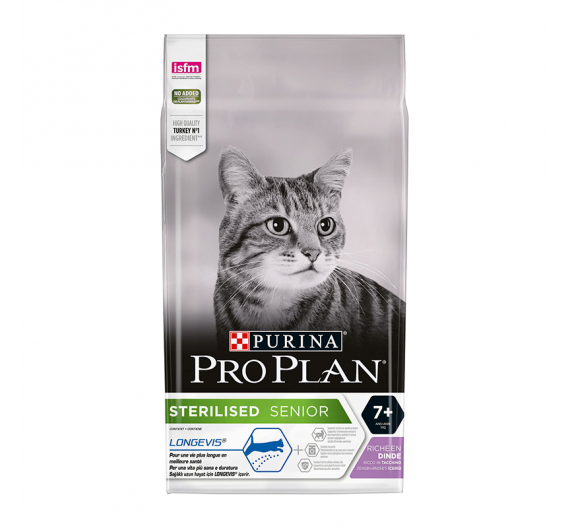PRO PLAN Sterilised 7+ Γαλοπούλα 1.5kg PRO PLAN Sterilised 7+ Γαλοπούλα 1.5kg