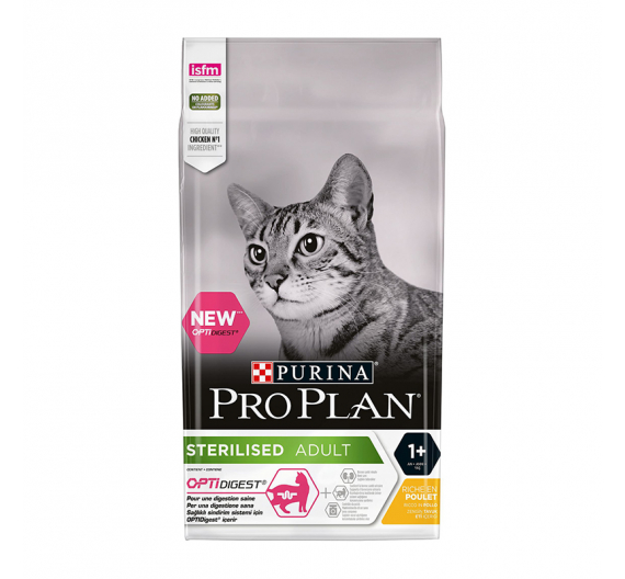 PRO PLAN Sterilised OptiDigest Κοτόπουλο 3kg PRO PLAN Sterilised OptiDigest Κοτόπουλο 3kg
