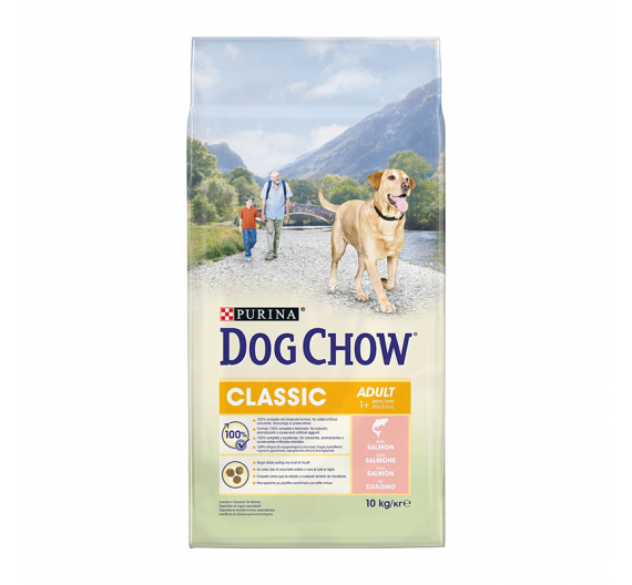 Tonus Dog Chow Classic Σολομός 10kg