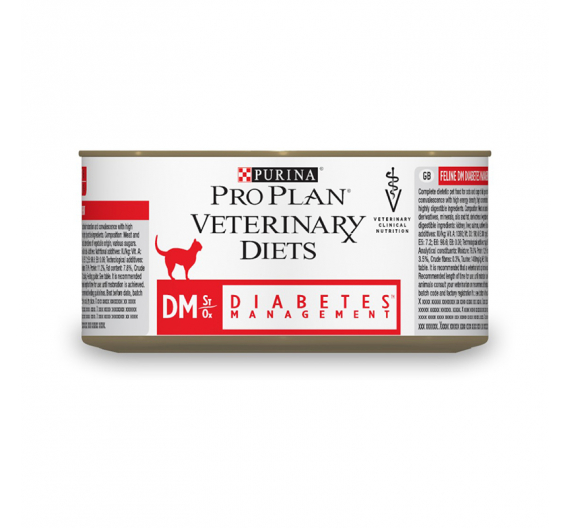 PRO PLAN Veterinary Diets Cat DM Diabetes Management Mούς 195gr PRO PLAN Veterinary Diets Cat DM Diabetes Management Mούς 195gr