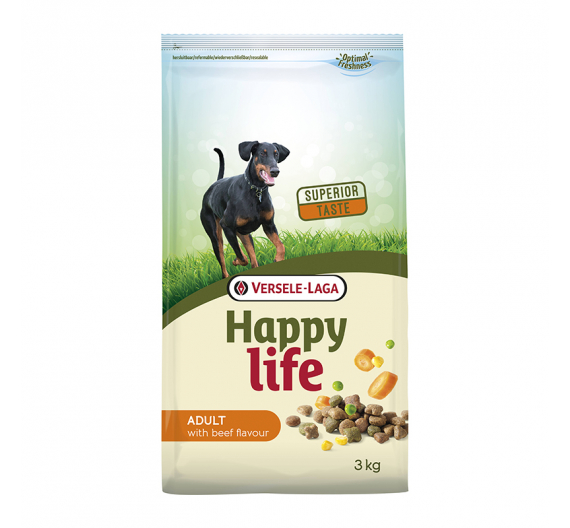 Versele Laga Happy Life Adult Beef 3kg