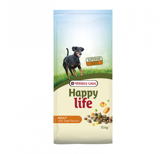 Versele Laga Happy Life Adult Beef 15kg