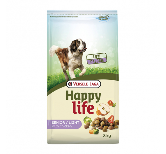 Versele Laga Happy Life Light/Senior Chicken 3kg Versele Laga Happy Life Light/Senior Chicken 3kg
