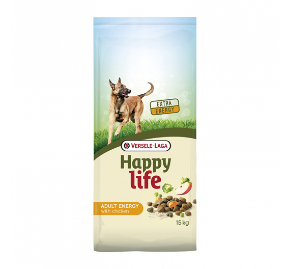Versele Laga Happy Life Adult Energy 15kg Versele Laga Happy Life Adult Energy 15kg