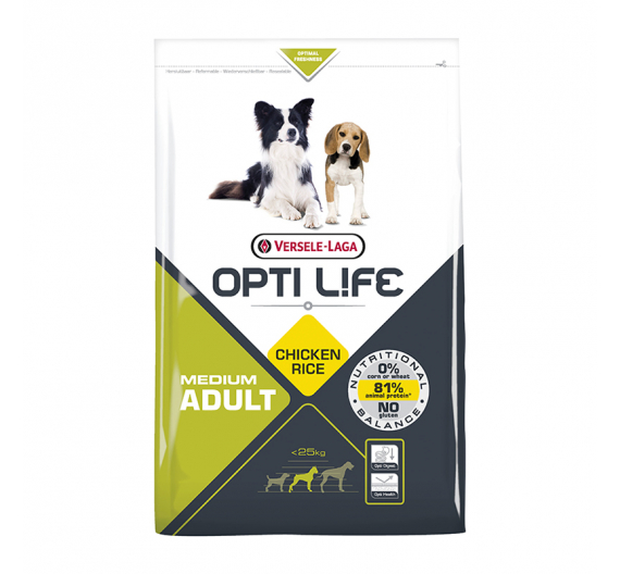 Opti Life Adult Medium 2.5kg