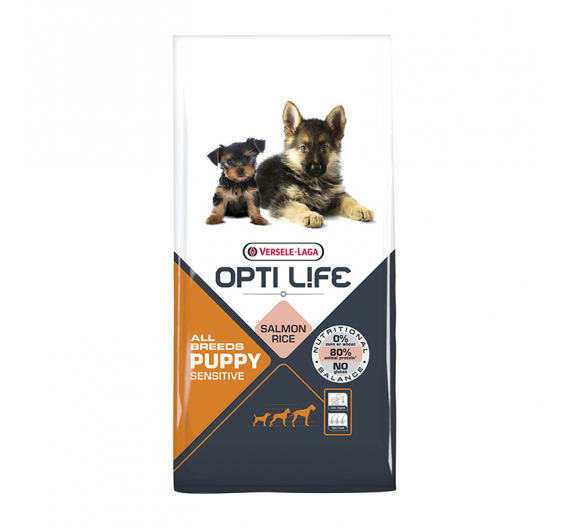 Opti Life Puppy Sensitive All Breed 12.5kg