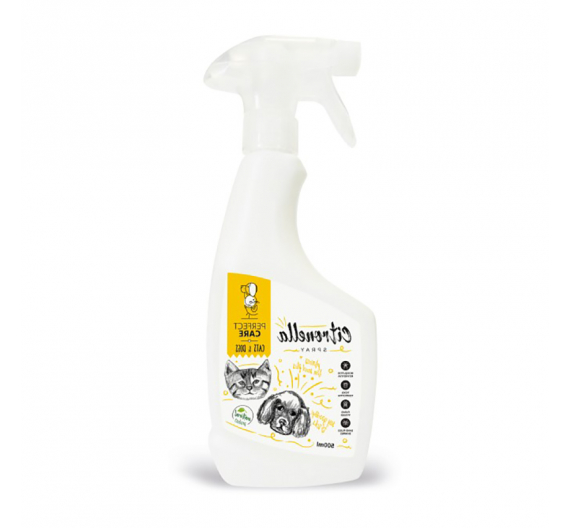 Perfect Care Λοσιόν Προστασίας Σκύλου & Γάτας Citronella 500ml Perfect Care Λοσιόν Προστασίας Σκύλου & Γάτας Citronella 500ml