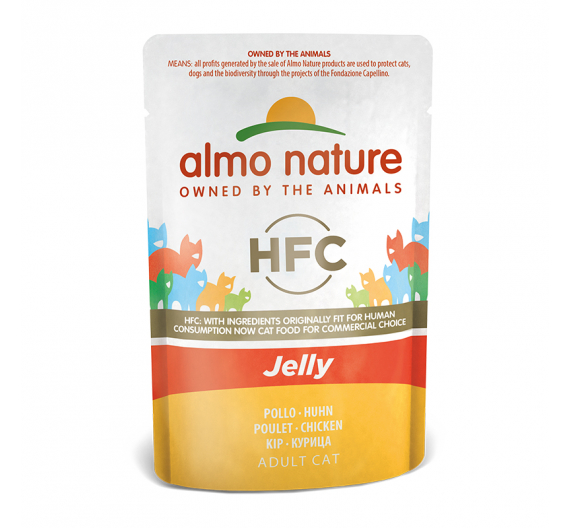 Almo Nature Φακελάκι Jelly Κοτόπουλο 55gr Almo Nature Φακελάκι Jelly Κοτόπουλο 55gr