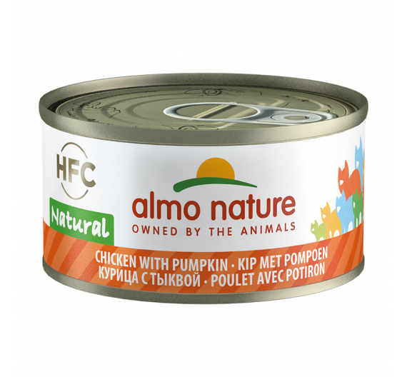 Almo Nature Natural Κονσέρβα Φιλετάκια Κοτόπουλο & Κολοκύθα 70gr Almo Nature Natural Κονσέρβα Φιλετάκια Κοτόπουλο & Κολοκύθα 70gr