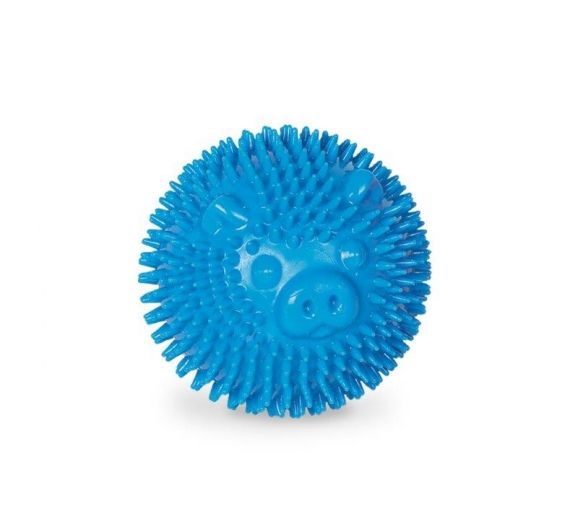 Nobby Tpr Rubber Spiky Ball Pig Blue Nobby Tpr Rubber Spiky Ball Pig Blue
