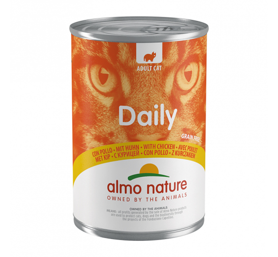 Almo Nature Daily Κονσέρβα Μους Κοτόπουλο 400gr Almo Nature Daily Κονσέρβα Μους Κοτόπουλο 400gr