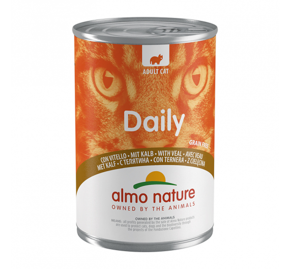 Almo Nature Daily Κονσέρβα Μους Μοσχάρι 400gr Almo Nature Daily Κονσέρβα Μους Μοσχάρι 400gr