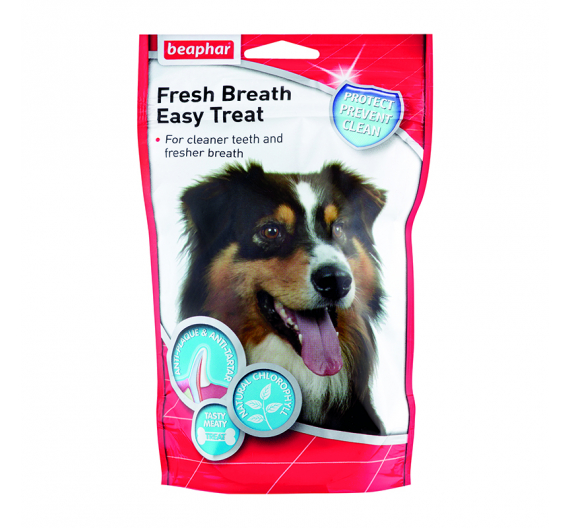 Beaphar Fresh Breath Treat Dog Snack με Χλωροφύλλη 150gr