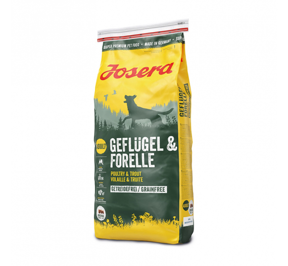 Josera Poultry & Trout 15kg Josera Poultry & Trout 15kg