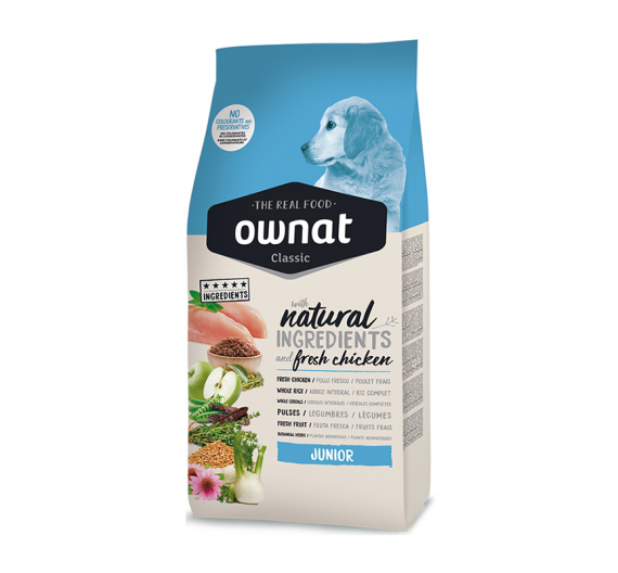 Ownat Classic Dog Junior 15kg Ownat Classic Dog Junior 15kg