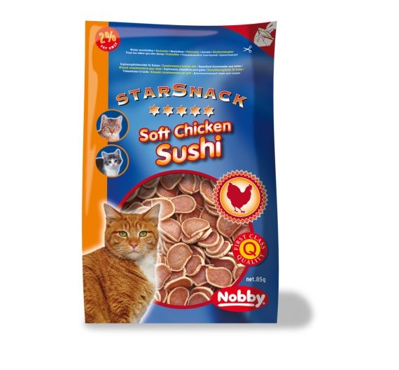 Nobby Starsnack Soft Chicken Sushi Nobby Starsnack Soft Chicken Sushi