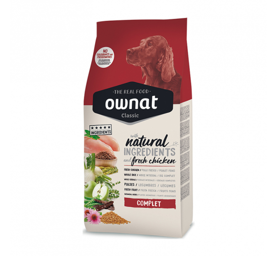 Ownat Classic Dog Complet 15kg Ownat Classic Dog Complet 15kg
