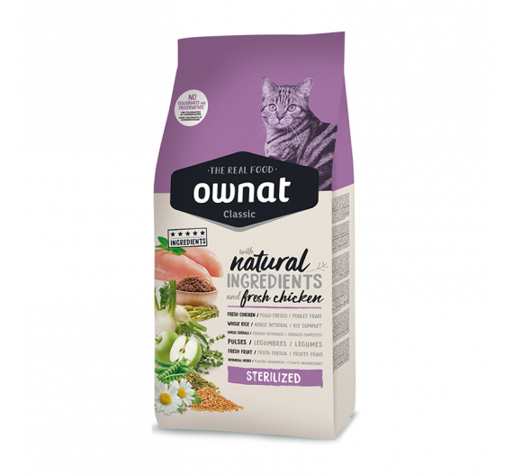 Ownat Classic Cat Sterilized 4kg Ownat Classic Cat Sterilized 4kg