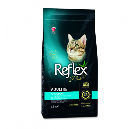 Reflex Plus Adult Sterilised Salmon 1.5kg