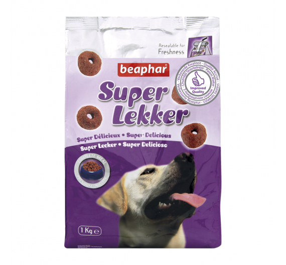 Beaphar Super Lekker Semi Moist Πλήρης Τροφή-Snack 1kg Beaphar Super Lekker Semi Moist Πλήρης Τροφή-Snack 1kg