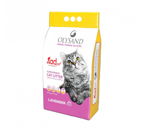Olysand Άμμος Υγιεινής με Άρωμα Λεβάντα 10kg Olysand Άμμος Υγιεινής με Άρωμα Λεβάντα 10kg