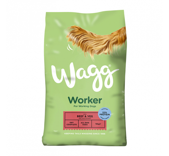Wagg Worker Beef 16kg Wagg Worker Beef 16kg
