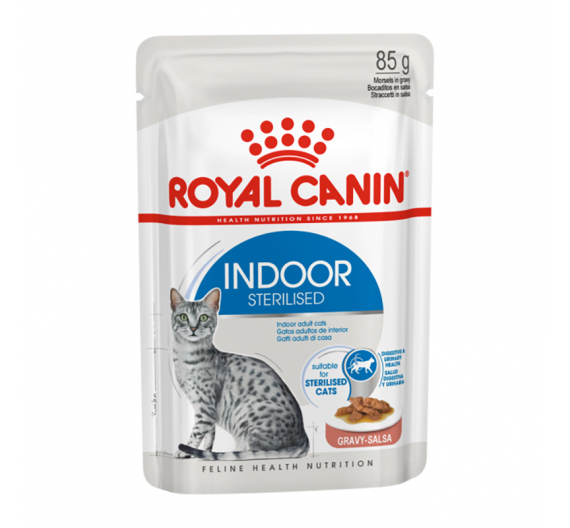 Royal Canin Indoor Sterilised Gravy 85gr