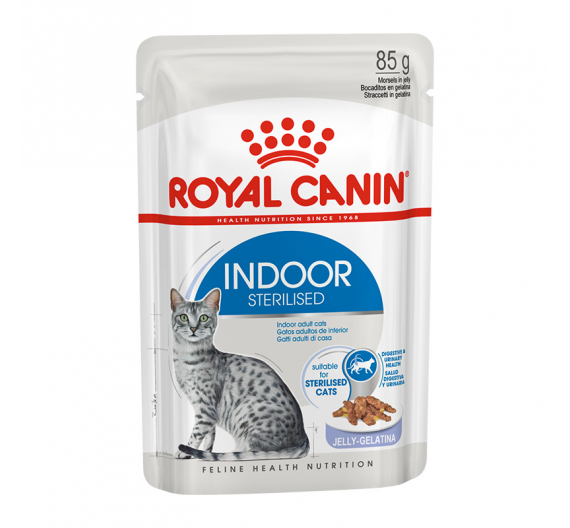 Royal Canin Wet Indoor Sterilised Jelly 85gr