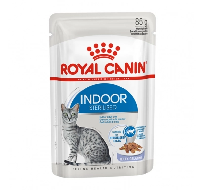 Royal Canin Wet Indoor Sterilised Jelly 85gr