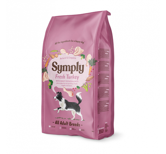 Symply Fresh Turkey All Breeds Adult 2kg Symply Fresh Turkey All Breeds Adult 2kg