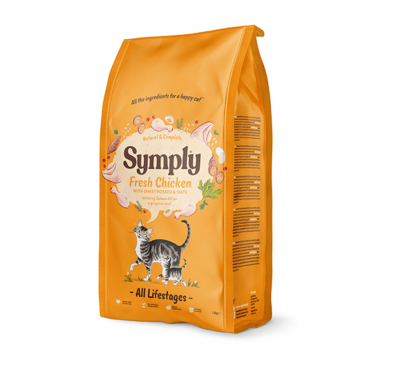 Symply Fresh Chicken All Lifestages Cat 1.5kg Symply Fresh Chicken All Lifestages Cat 1.5kg