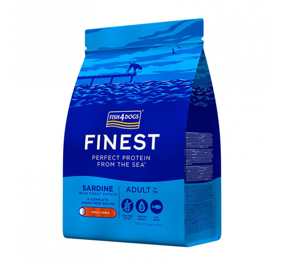 Fish4dogs Finest Sardine Adult Small 1.5kg