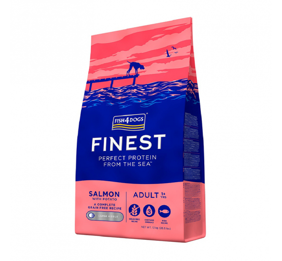 Fish4dogs Finest Salmon Adult Large 12kg
